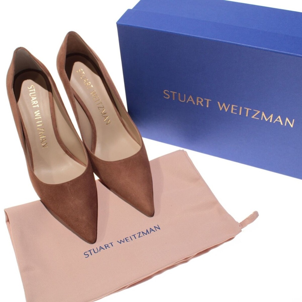 Stuart Weitzman Brown Suede Shoes